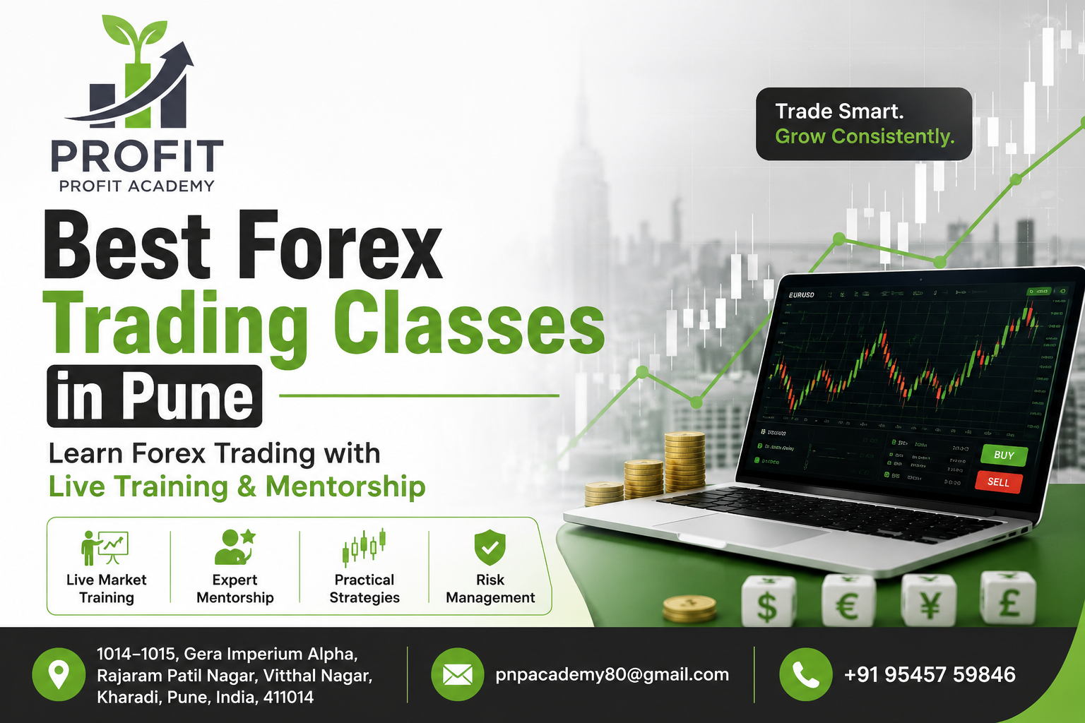 Best Forex Trading Classes in Pune – Learn Forex Trading with Live Training & Mentorship